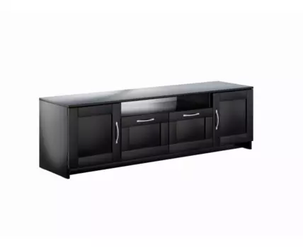 Тумба СИРИУС под телевизор напольня широкая с двумя ящиками, цвет Дуб Венге