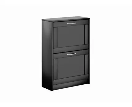 Тумба СИРИУС с двумя откидными полками для обуви, цвет Дуб Венге