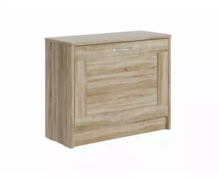 Тумба СИРИУС с откидной полкой для обуви, цвет Дуб Сонома