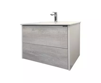 Тумба-умывальник Женева-75 дуб белый