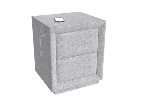 Тумба Verda Modern с зарядкой слева