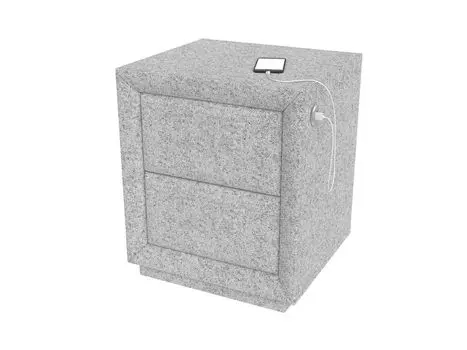 Тумба Verda Modern с зарядкой справа