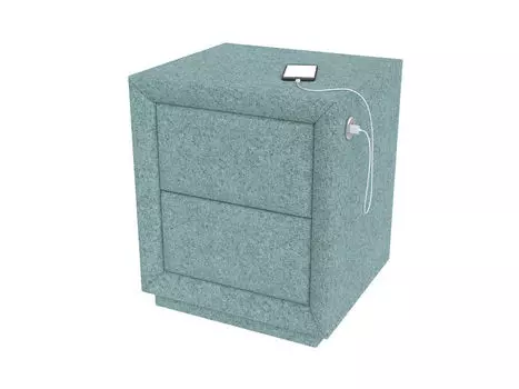 Тумба Verda Modern с зарядкой справа