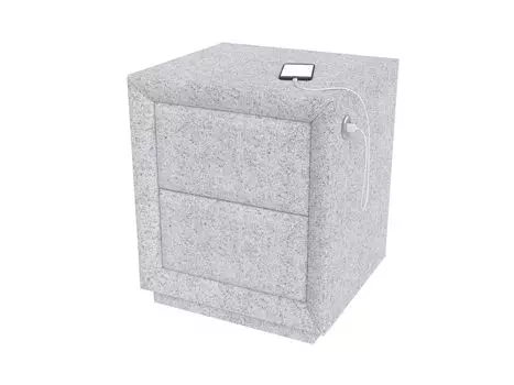 Тумба Verda Modern с зарядкой справа