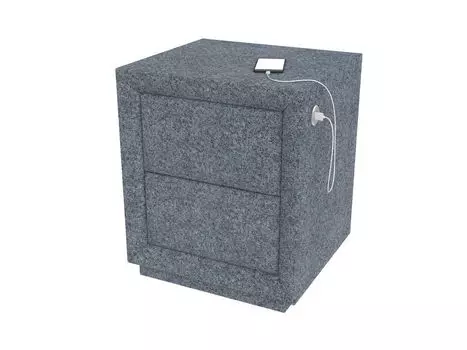 Тумба Verda Modern с зарядкой справа