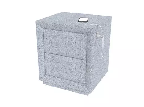 Тумба Verda Modern с зарядкой справа