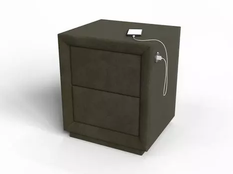 Тумба Verda Modern с зарядкой справа