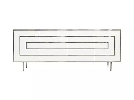 ТУМБА WHITE&CHROME