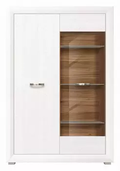 Тумба-витрина Мальта B136-REG1W1D