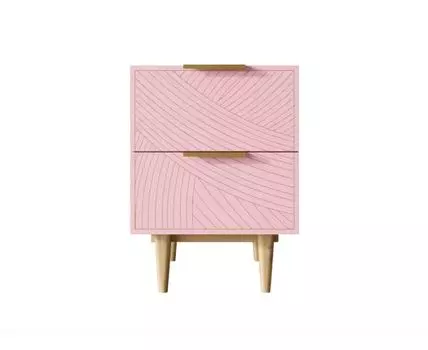Тумбочка с двумя ящиками Line