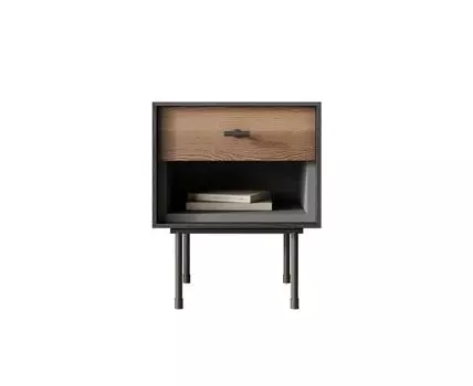 Тумбочка с верхним ящиком Emerson (Коричневый, 40)