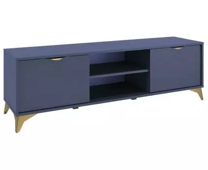 ТВ-тумба Челси (47,4, 39,8, Открытые, Синий, 153,6)