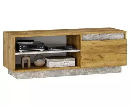 ТВ-тумба Эмми (46, 45,6, Открытые, Серый, 130)