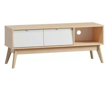 ТВ-тумба Лесли Plywood White
