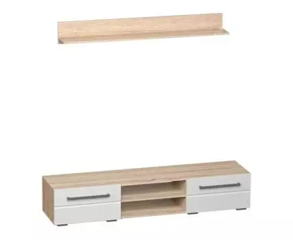 ТВ-тумба Милан (Открытые, Белый)