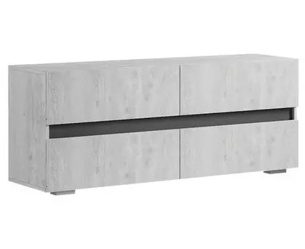 ТВ-тумба Мия (52, 37, Закрытые, Серый, 130)