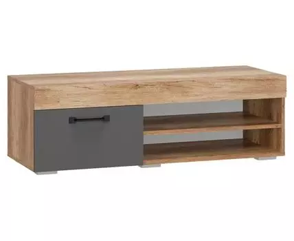 ТВ-тумба Прима (39, 46, Открытые, Серый, 120)