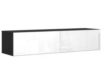 ТВ-тумба Сомеро (30, 40, Закрытые, Черный, 1400 мм)