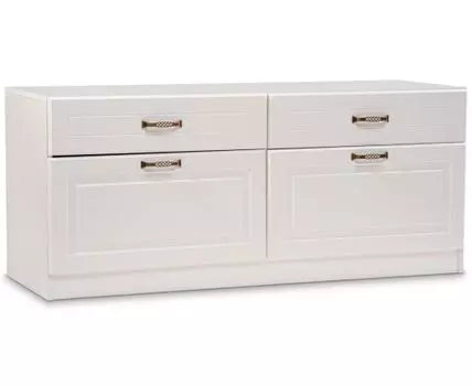 ТВ-тумбы Ливерпуль белый / ясень ваниль