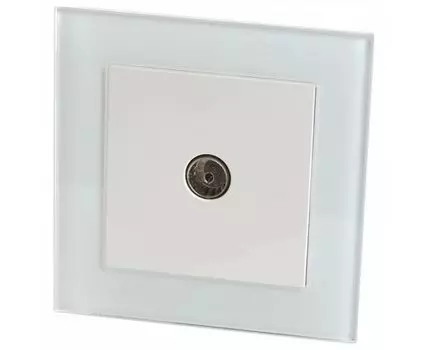 Тв-розетка Feron Saffit Катрин 39247