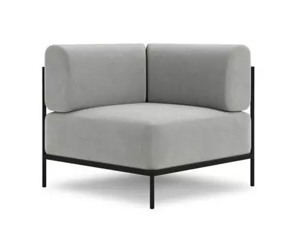 Угловое кресло Нолан-B Soft Grey