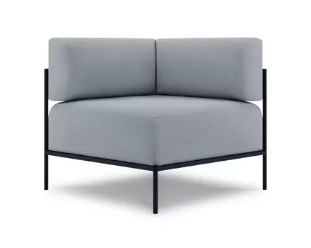 Угловое кресло Нолан-B Textile Grey