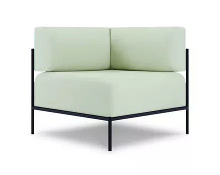 Угловое кресло Нолан-B Textile Olive