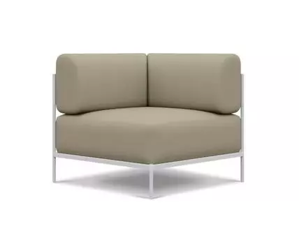 Угловое кресло Нолан-W Textile Beige