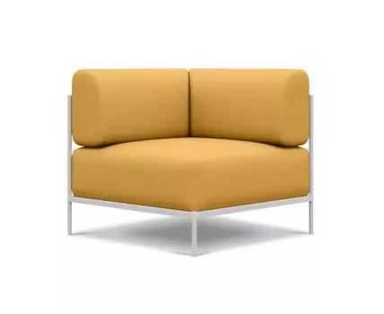 Угловое кресло Нолан-W Textile Yellow