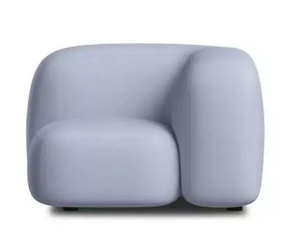 Угловое кресло Риббл-16 Bucle Lilac