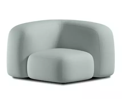 Угловое кресло Риббл-16 Bucle Mint