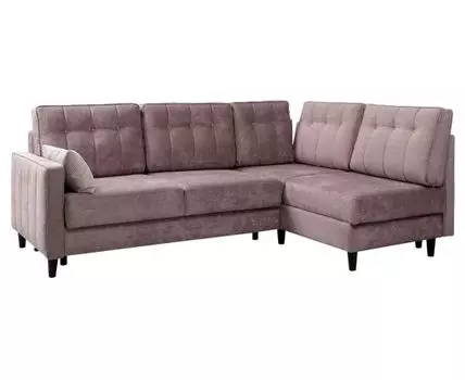 Угловой диван Арно (87, 170 см, Плоские пружины «змейка», Двуспальные, Диван-кровать, Коричневый, 234, Малогабаритные)