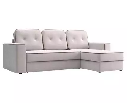 Угловой диван Бристоль (93, 160 см, Пружинный блок, Двуспальные, Жесткие, Серый, 236, Малогабаритные)