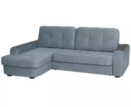 Угловой диван Дрезден (98, 170 см, Пружинный блок, Двуспальные, Жесткие, Левая, Серый, 245, Ширина 250 см)