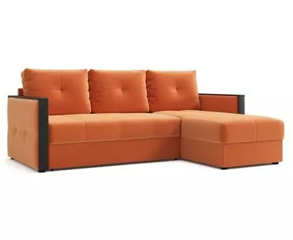 Угловой диван Эгида (93, 160 см, Пружинный блок, Двуспальные, Жесткие, Коричневый, 222, Малогабаритные)