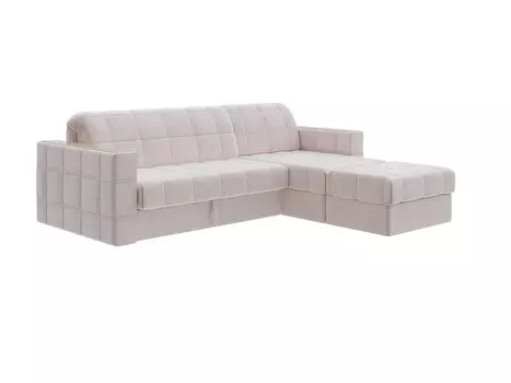 Угловой диван-кровать Ergonomic Dream с пуфом