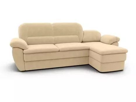 Угловой диван-кровать с шезлонгом Маэстро (правый)