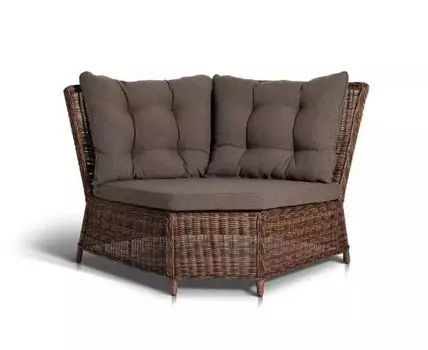 Угловой модуль Бергамо (Коричневый, 163)