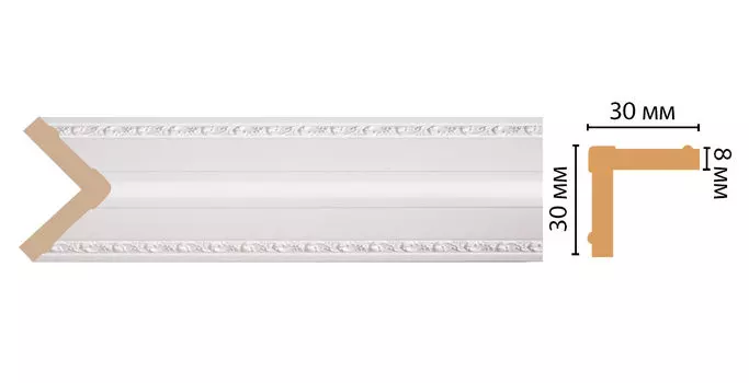 Угол DECOMASTER 116-115 ДМ (30*30*2400 мм)