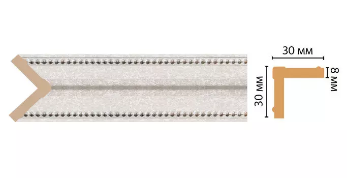 Угол DECOMASTER 116-19D ДМ (30*30*2400 мм)