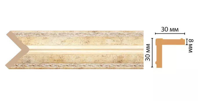 Угол DECOMASTER 116-553 ДМ (30*30*2400 мм)