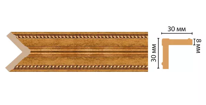 Угол DECOMASTER 116-58 (30*30*2400мм)