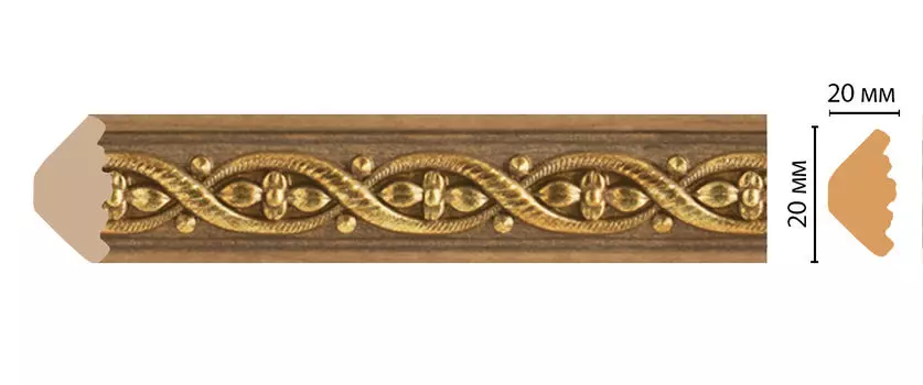 Угол DECOMASTER 132M-4 (20*20*2400мм)