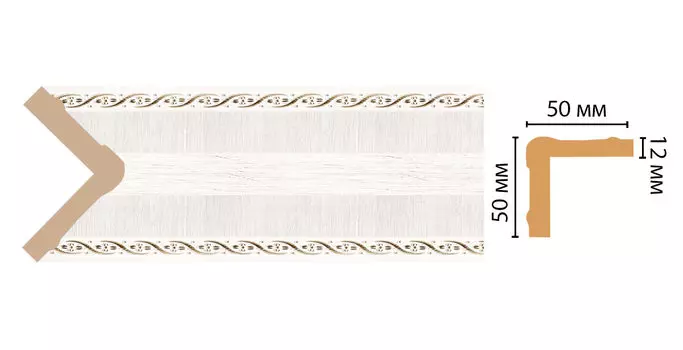 Угол DECOMASTER 142-7D ДМ (50*50*2400 мм)