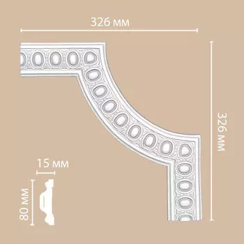 Угол DECOMASTER 98703-2 (326*326*15мм)