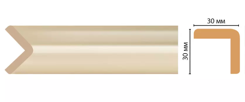 Угол DECOMASTER D134-61 (30*30*2400мм)