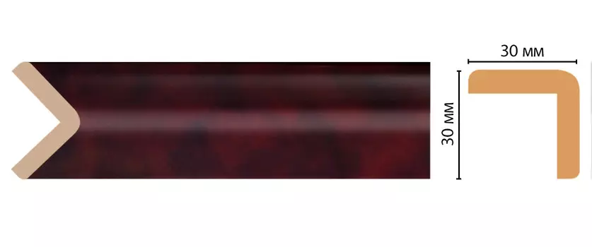 Угол DECOMASTER D134-62 (30*30*2400мм)