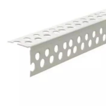 Угол перфорированный 25х25 ПВХ 3м