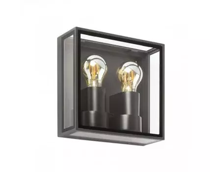 Уличное бра Pomo серое