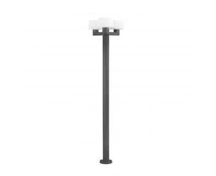 Уличный фонарь Muffin темно-серый 3XE27